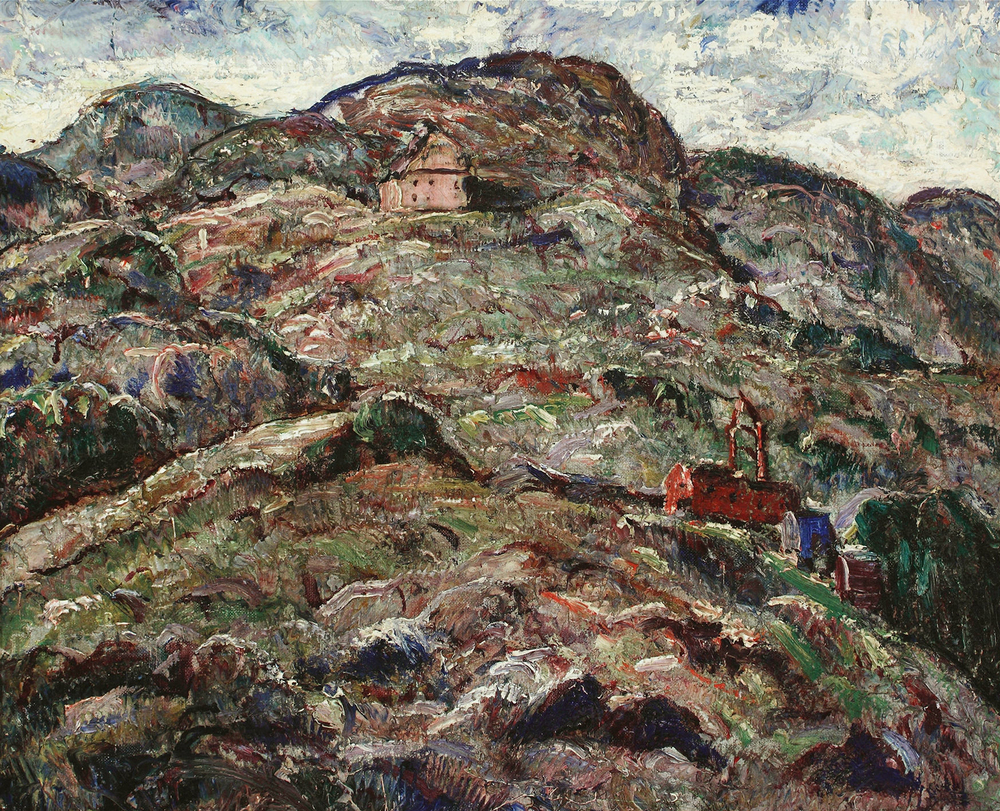 1000x811 Ernest Lawson Modernist West - Jackson Palmer Painting