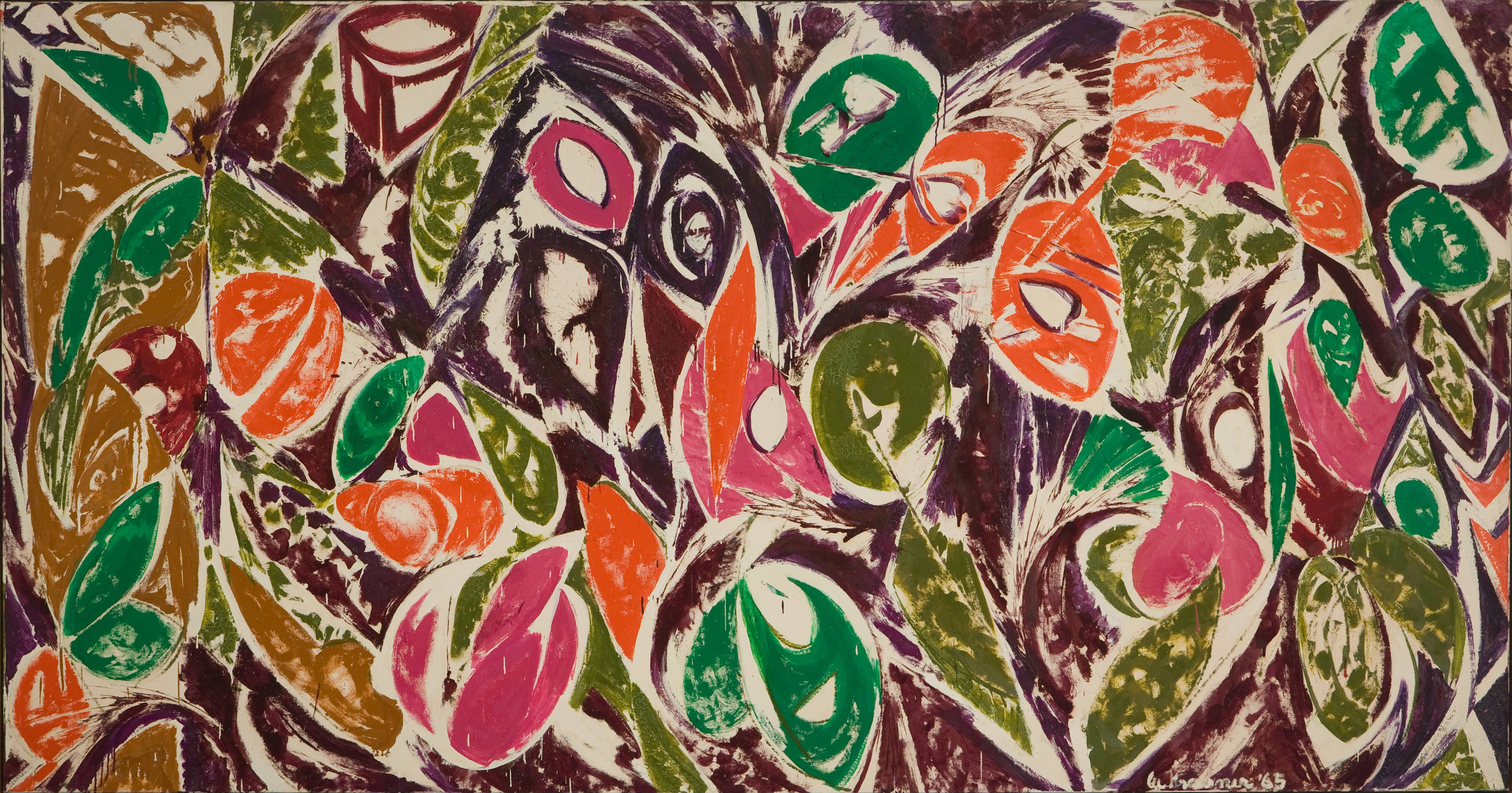 4260x2233 Right Bird Left. Lee Krasner. Lee Krasner, Abstract - Jackson Paula Painting