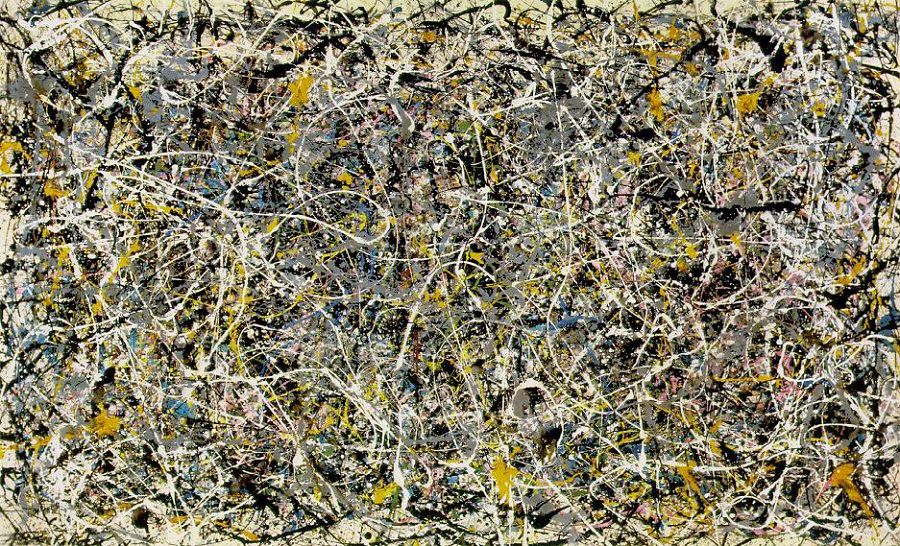 900x546 Number One, 1950 By Jackson Pollock - Jackson Pollock Painting