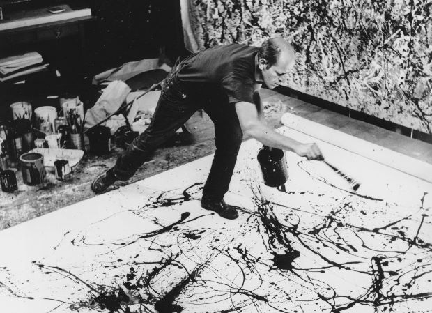 620x449 Pollock Signature Misspelled In The Knoedler Case Art Agenda - Jackson Pollock Painting