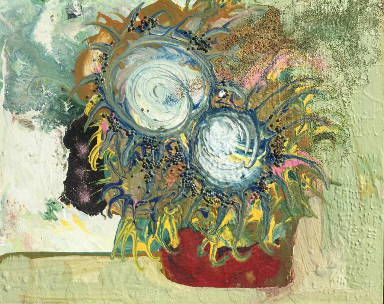 770x611 Saatchi Art Still Life. Flowers For Jackson Pollock. Painting By - Jackson Pollock Painting