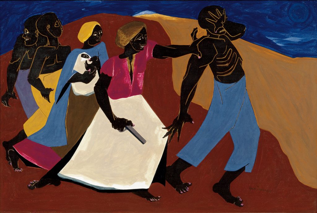 1024x689 Learn More About Jacob Lawrence's Forward - Jacob Lawrence Painting