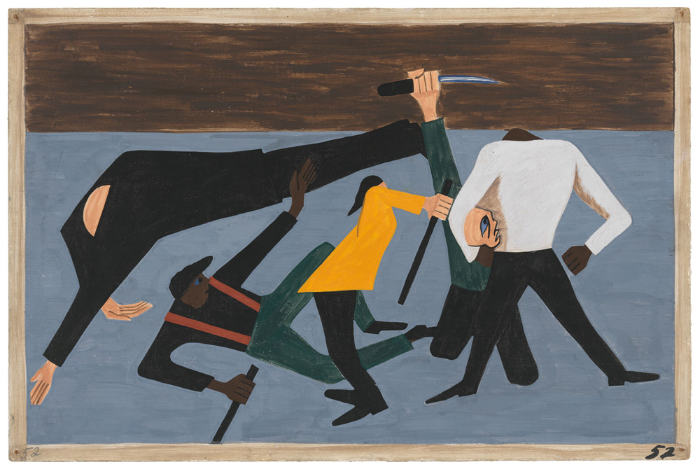 1000x667 Mud Above Sky Below Love And Death In Jacob Lawrence'S - Jacob Lawrence Painting