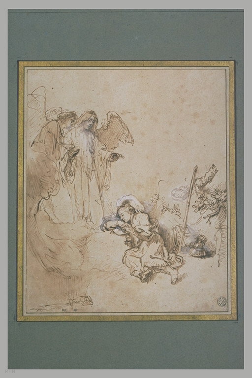 512x768 Jacob's Dream Louvre Museum Paris - Jacobs Dream Painting