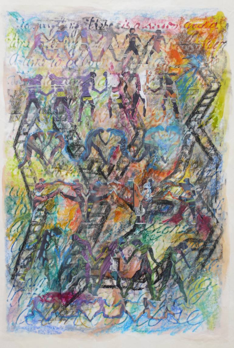 770x1148 Saatchi Art Jacob's Dream Painting By Martha Shamy - Jacobs Dream Painting