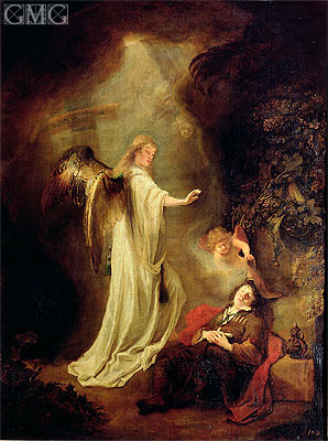 298x400 The Dream Of Jacob's Ladder Ferdinand Bol Painting - Jacobs Ladder Painting