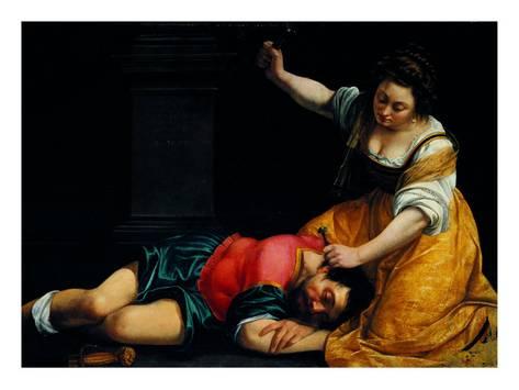 473x355 Jael And Sisera Giclee Print By Demetrio Cosola - Jael Painting