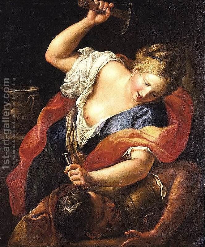 663x800 Jael And Sisera Gregorio Lazzarini Reproduction 1st Art Gallery - Jael Painting