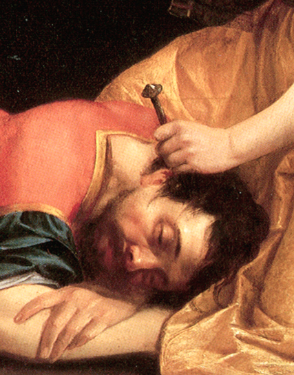 427x544 Epph Artemisia Gentileschi's Jael And Sisera (1620) - Jael Painting