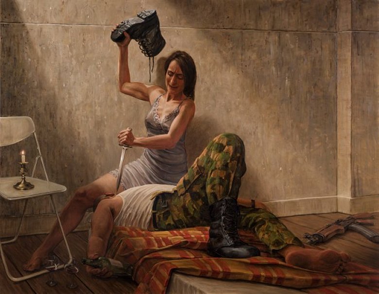 780x606 Jael Amp Sisera Conterfeyter - Jael Painting