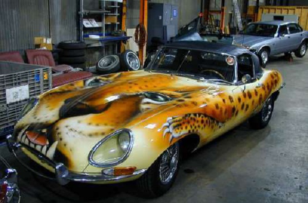 600x396 19 Cars With The Most Outrageously Over The Top Paint Jobs You'Ve - Jaguar Car Painting