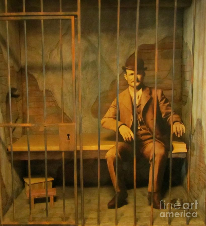 818x900 Old Western Jail Photograph By John Malone - Jail Painting