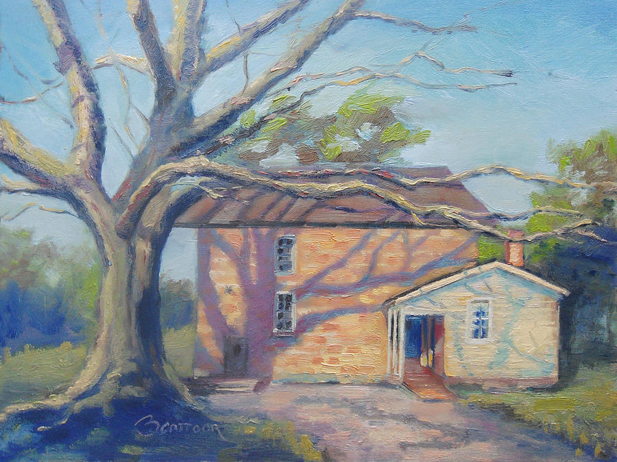 900x675 Carthage Jail Pathway To Heaven Painting By Brandy Cattoor - Jail Painting