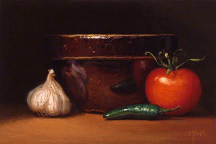 433x288 Oil Paintings By Abbey Ryan - Jalapeno Painting