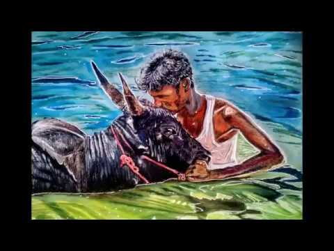 Jallikattu Painting