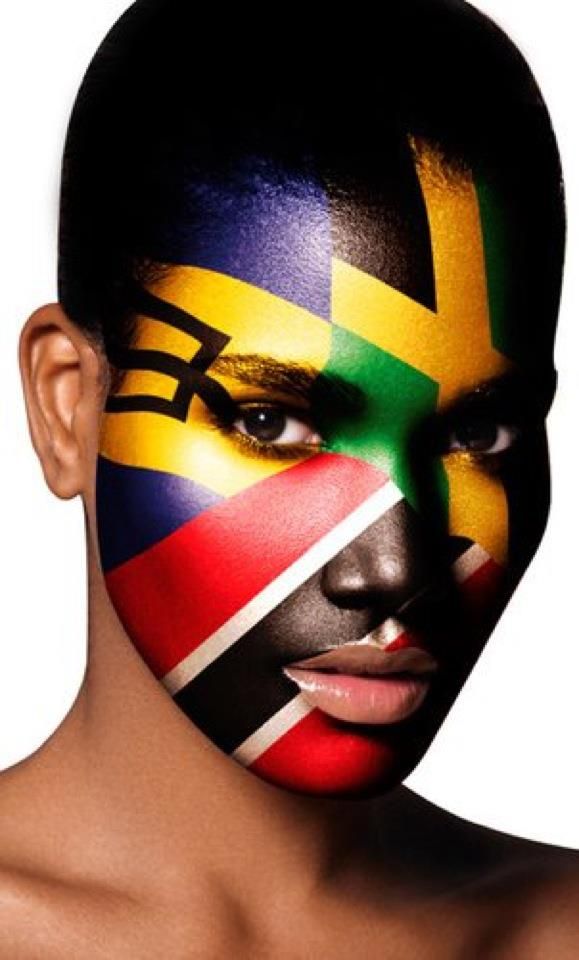 579x960 British Jamaican - Jamaican Face Painting