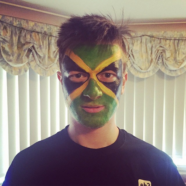 640x640 Awesome Face Painting By @emmmcar - Jamaican Face Painting