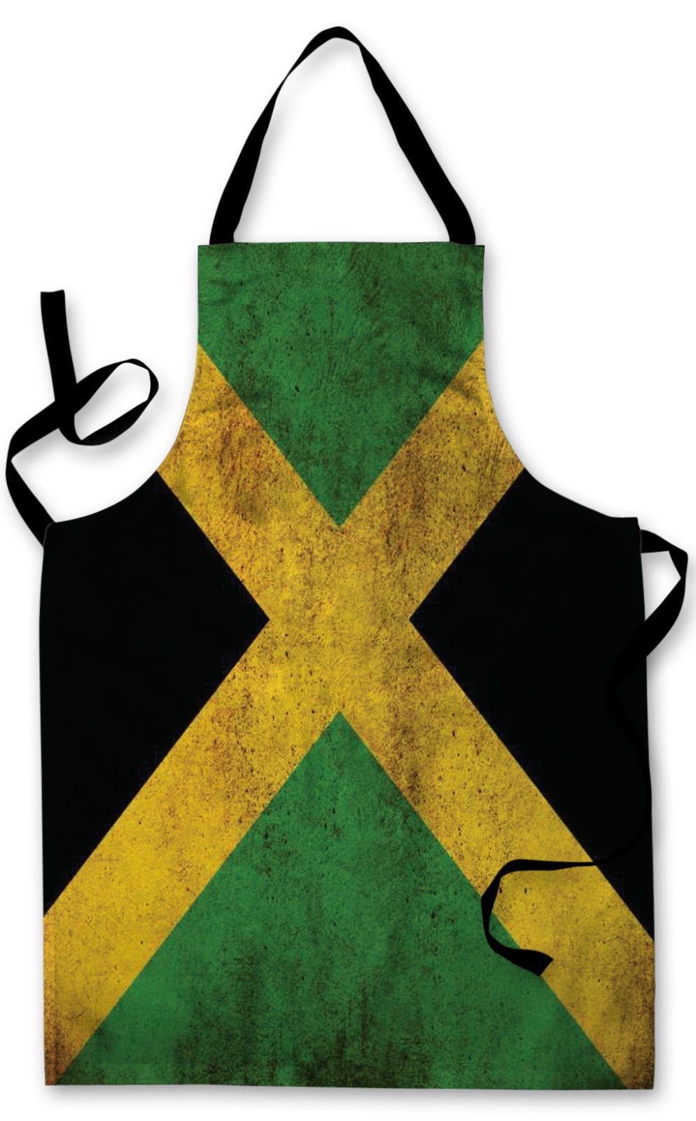 994x1600 Jamaican Flag Jamaica Apron Kitchen Bbq Cooking Painting Great - Jamaican Flag Painting