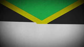 320x180 Jamaican Flag Motion Background - Jamaican Flag Painting