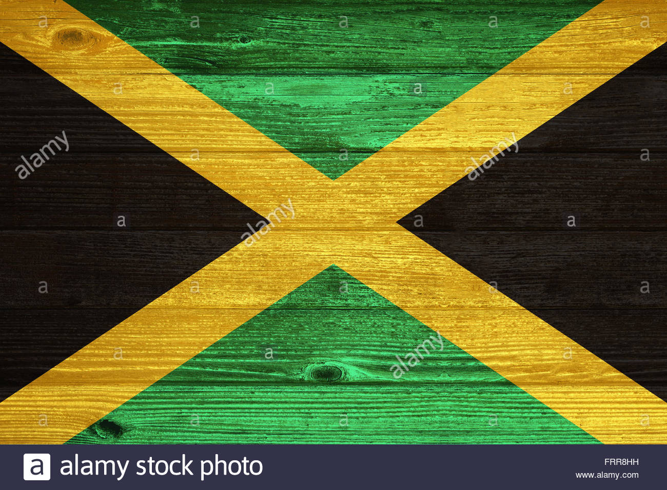 Jamaican Flag Painting at PaintingValley.com | Explore collection of ...