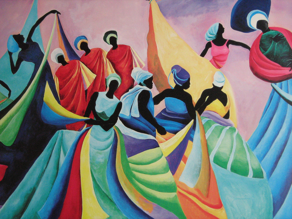 1024x768 Jamaican Painting (Artwork) This Painting Is By Ivey - Jamaican Painting