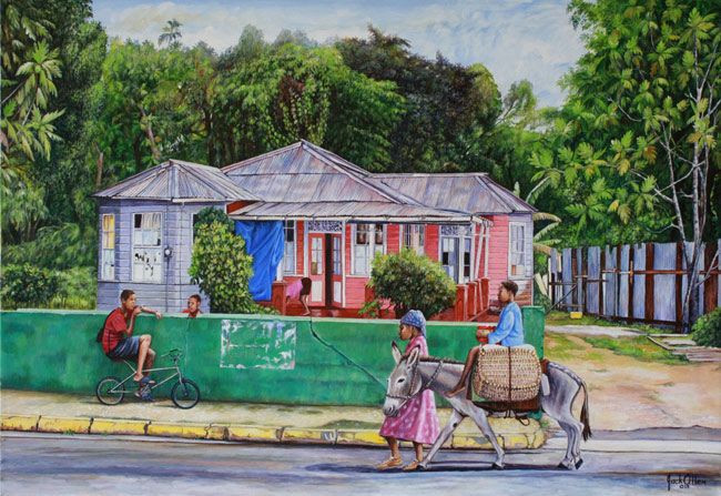 650x447 Caribbean Art By Jamaica Art, Jamaiacan Paintings. - Jamaican Painting