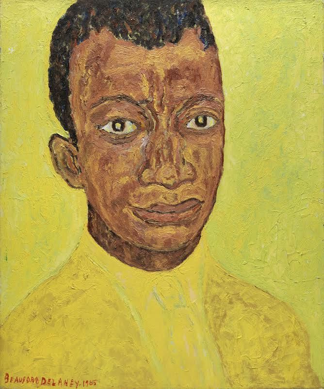 668x803 Chrysler Museum Acquires Painting That Celebrates 2 African - James Baldwin Painting