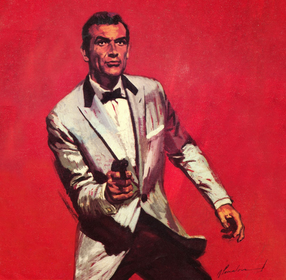 James Bond Painting At PaintingValley.com | Explore Collection Of James ...