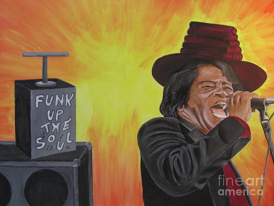 900x677 James Brown Painting By Jeepee Aero - James Brown Painting