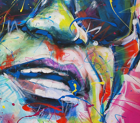 578x508 James Brown By Martin, 2016 Painting Artsper (141274) - James Brown Painting