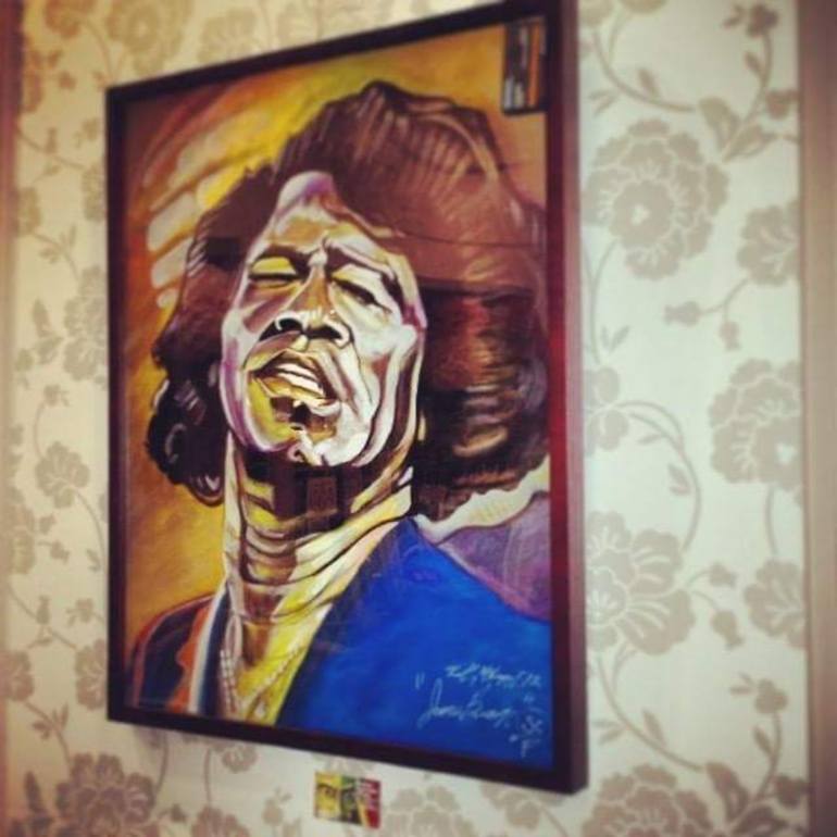 770x770 Saatchi Art James Brown Painting By Keith Mclaurin - James Brown Painting
