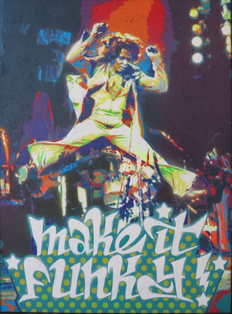 770x1044 Saatchi Art Make It Funky - James Brown Painting