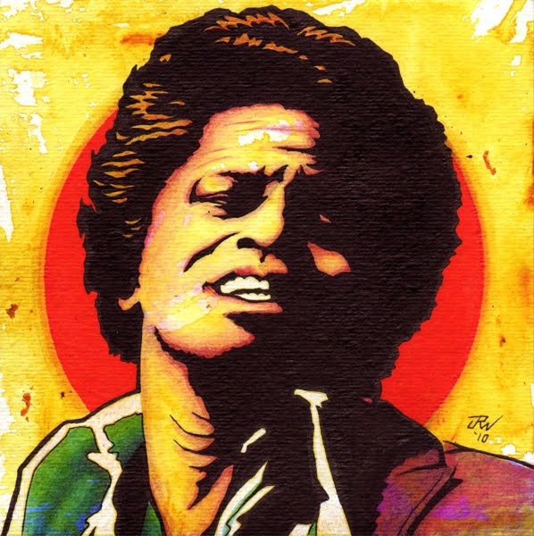 598x600 Wfmu's Rock - James Brown Painting