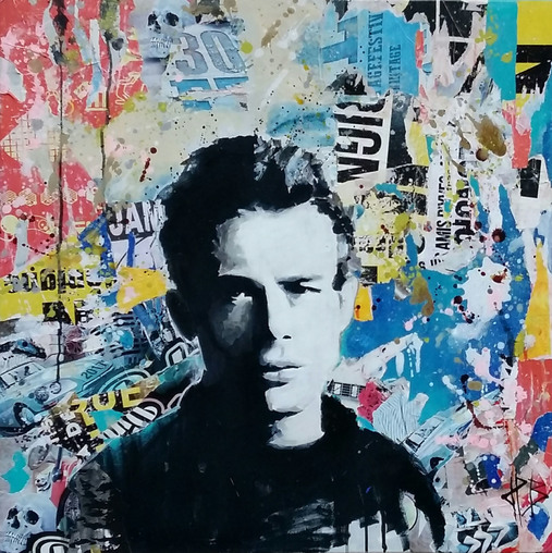 James Dean Painting At Paintingvalley.com 