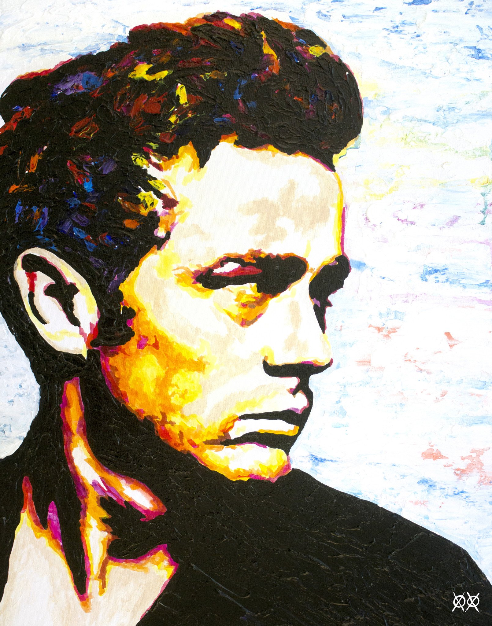 James Dean Painting at PaintingValley.com | Explore collection of James ...