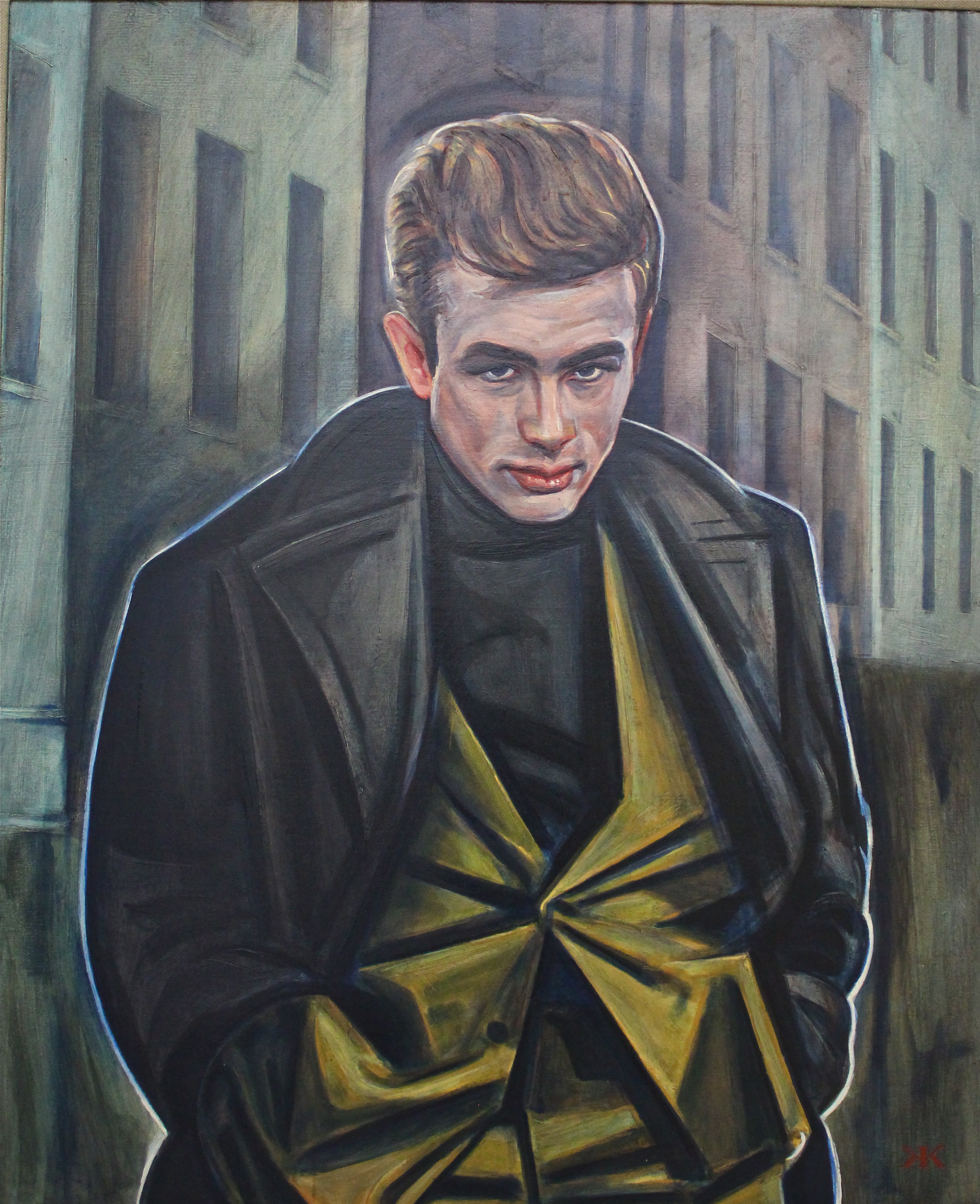 2863x3517 Kenneth Kendall Artist Paintings Of James Dean - James Dean Painting