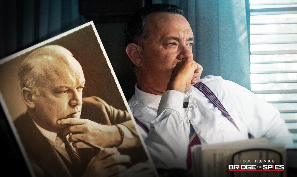 1024x612 Bridge Of Spies On Twitter @tomhanks Plays James B. Donovan - James Donovan Painting