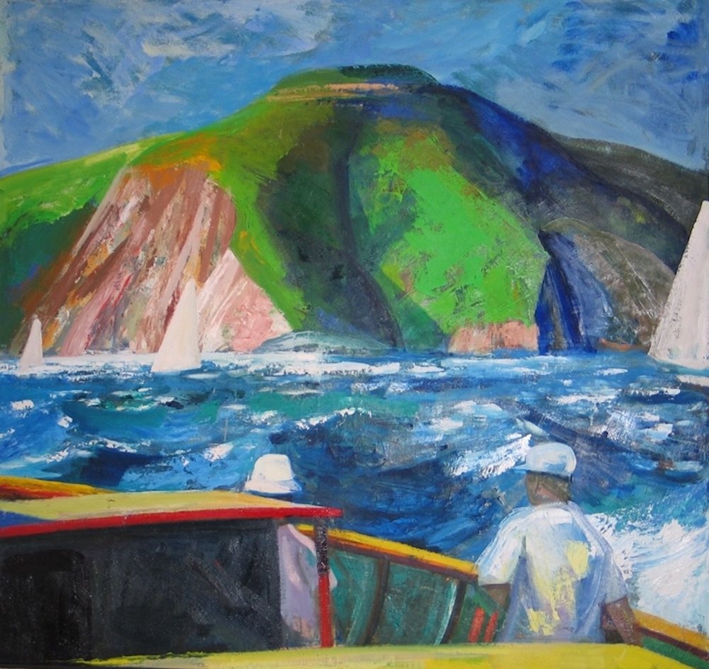 1000x944 James Weeks Elins Eagles Smith Gallery - James Eagles Painting