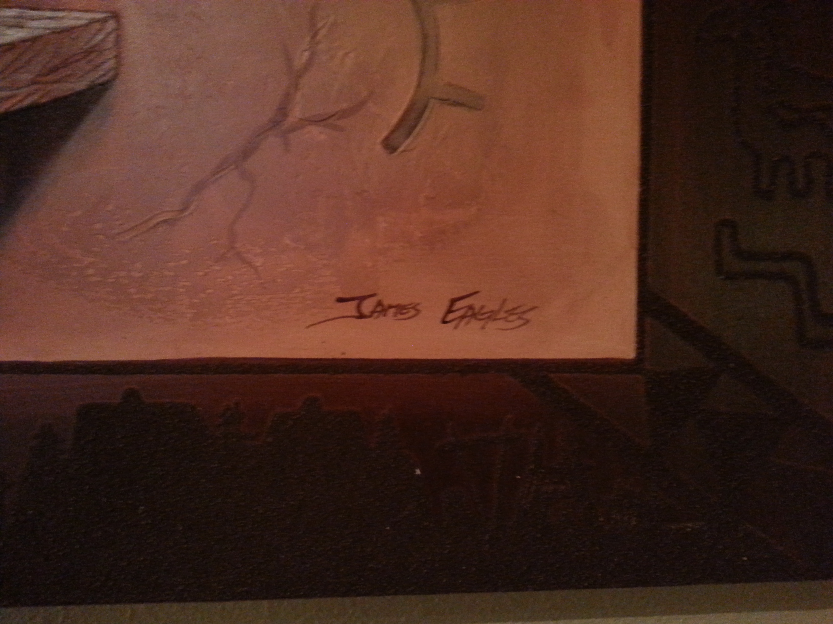 3264x2448 Native American Antique Appraisal Instappraisal - James Eagles Painting