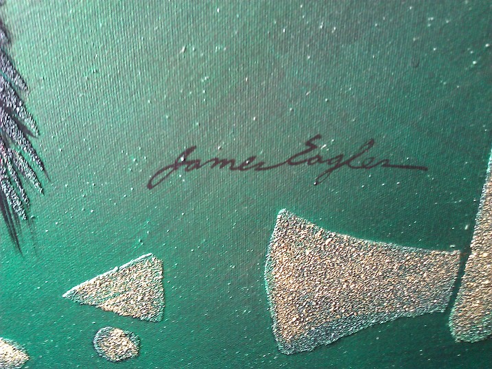 717x538 Origional James Eagles Oil Painting Signes And Artist Guild - James Eagles Painting