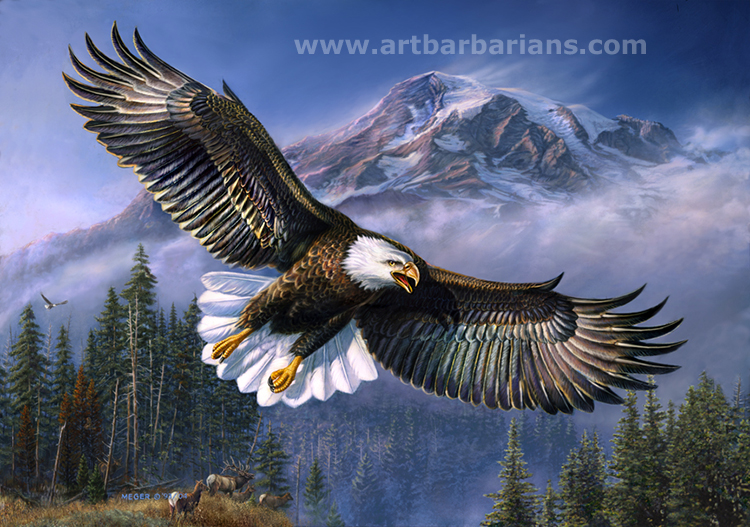750x527 Wildlife Art Prints Plus Original Paintings With A Wide Selection - James Eagles Painting
