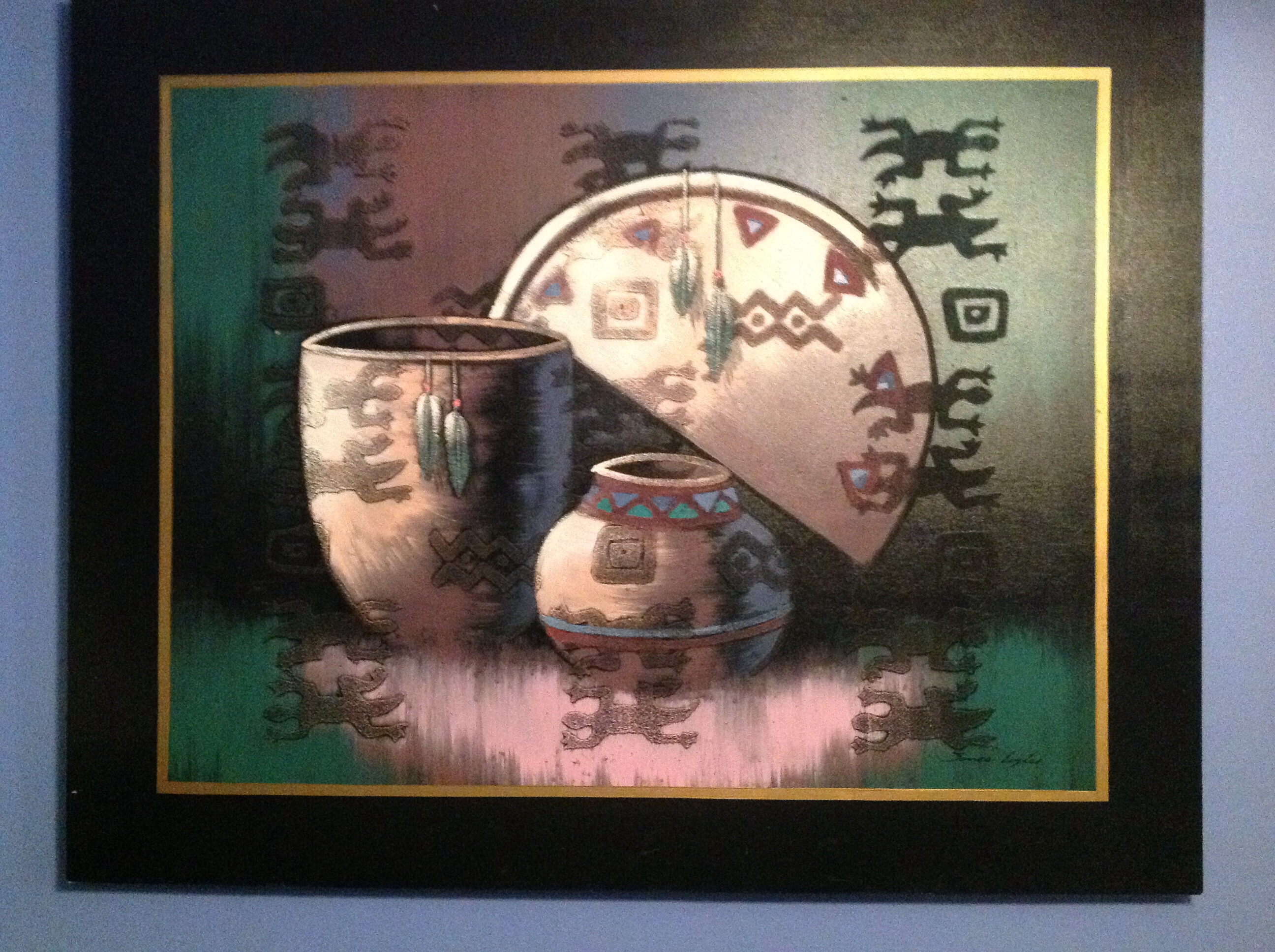 2592x1936 James Eagles Pottery Painting Antique Appraisal Instappraisal - James Eagles Painting