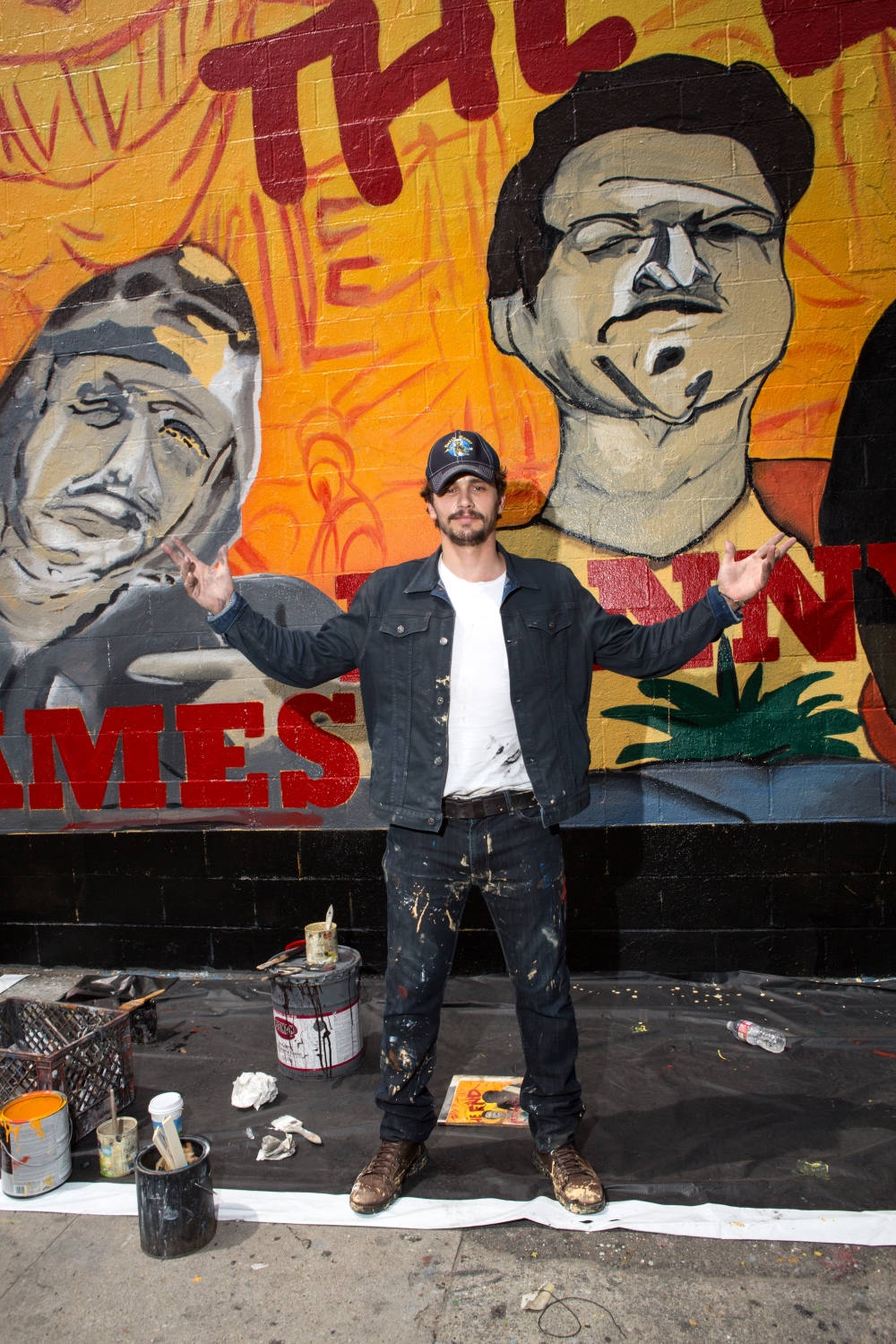 1000x1500 James Franco Talks As I Lay Dying, Sound And The Fury, Bukowski - James Franco Painting