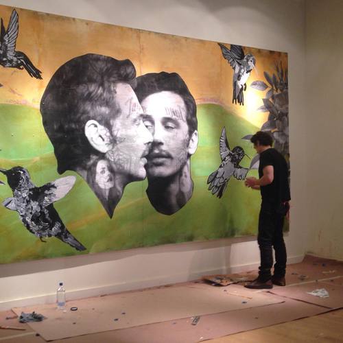 500x500 James Franco Indian Giver On We Heart It - James Franco Painting