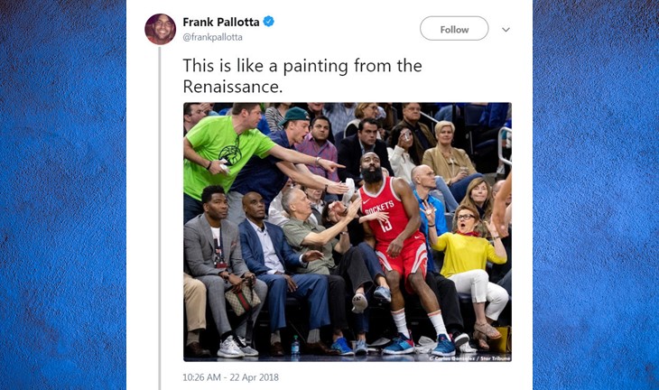 730x432 James Harden Becomes A Renaissance Era Painting, Thanks To Twitter - James Harden Painting