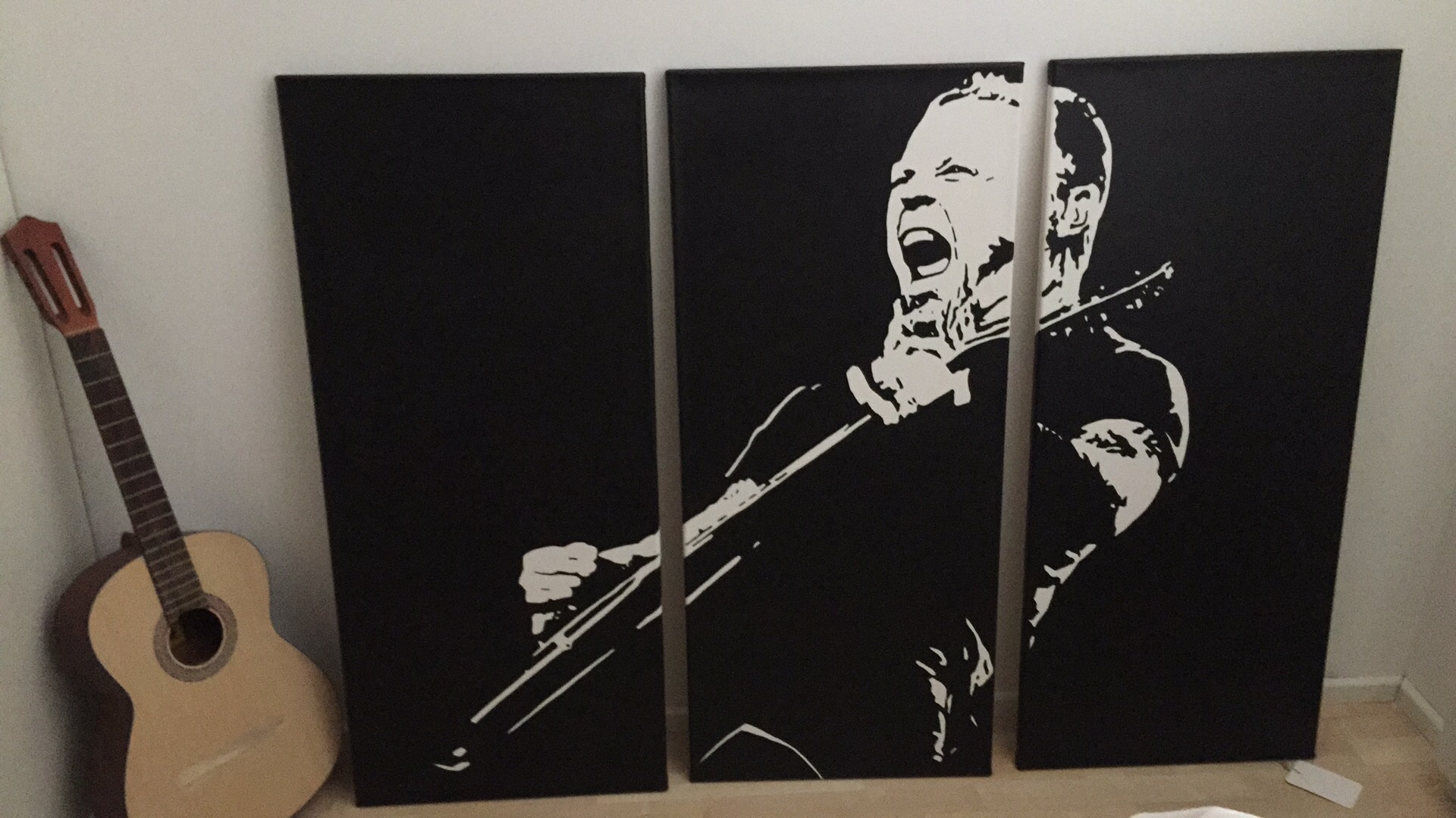 1920x1080 James Hetfield Painting - James Hetfield Painting