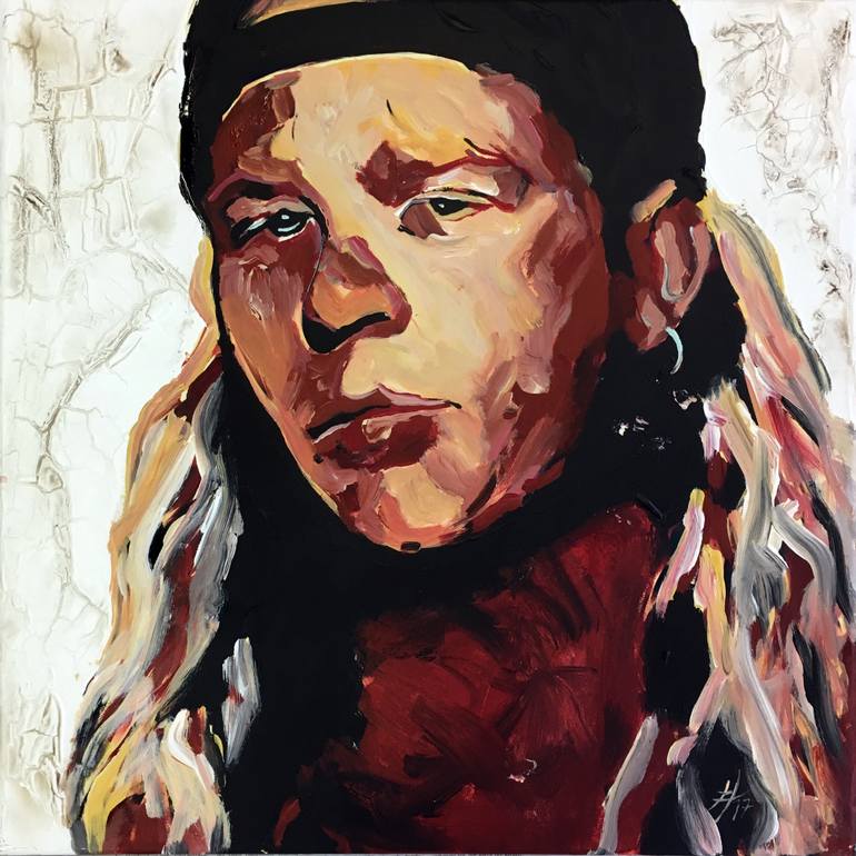 770x770 Saatchi Art Hero 6 (James Hetfield) Painting By Tobias Hartmann - James Hetfield Painting