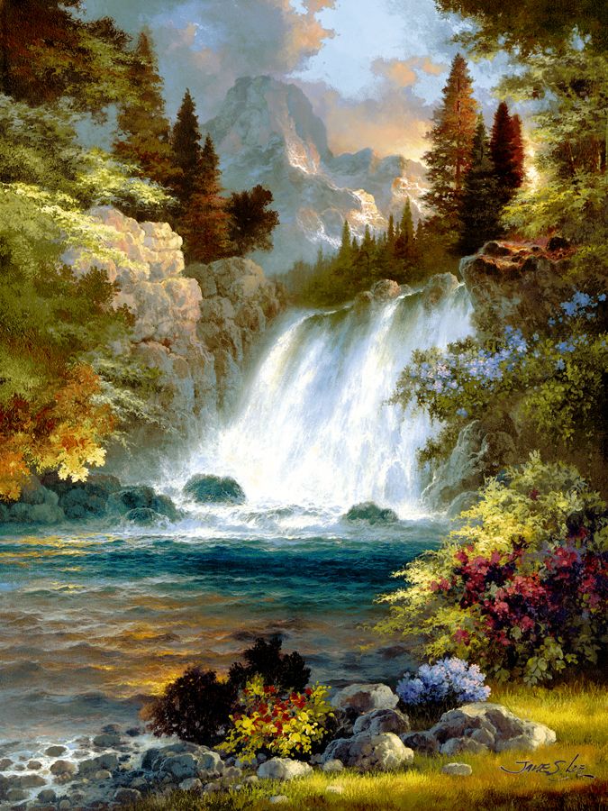 675x900 Product Categories James Lee Bentley Licensing Group Sunrise - James Lee Oil Painting