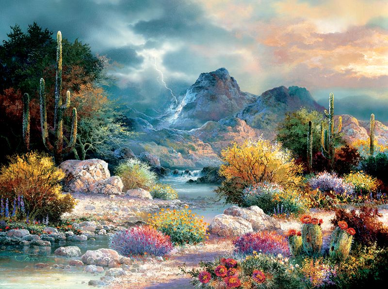 800x596 Springtime Valley James Lee, Artist And Paintings - James Lee Oil Painting