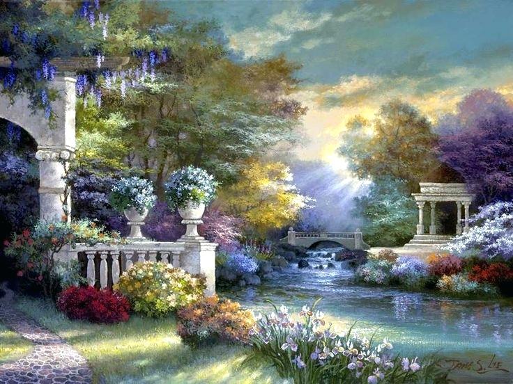 736x552 James Lee Painting Lee 1 4 Ya Puzzle La James Lee Original - James Lee Original Painting